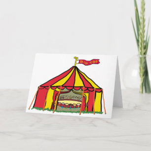Circus Big Top Tent Kaart