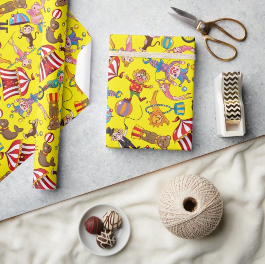 Circus Big Top Wrapping Paper Cadeaupapier (Crafts)