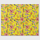 Circus Big Top Wrapping Paper Cadeaupapier (Vlak)