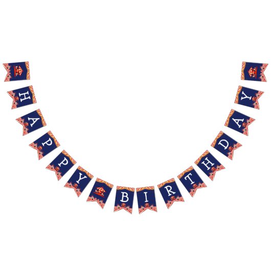 Circus Birthday Vlaggetjes (Alle)