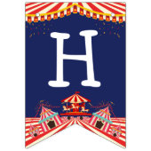 Circus Birthday Vlaggetjes (Tweede vlag)