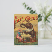 Circus Briefkaart (Staand voorkant)