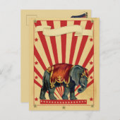  Circus Briefkaart (Voorkant / Achterkant)