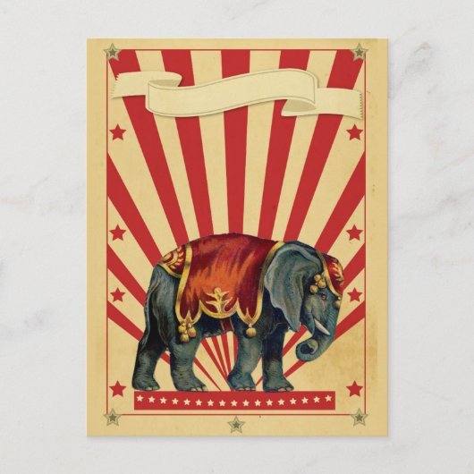  Circus Briefkaart (Voorkant)