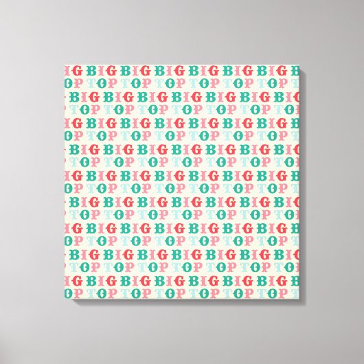 Circus Canvas Afdruk (Voorkant)