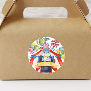 Circus Carnaval Classic Ronde Sticker