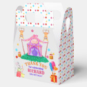 Circus Carnaval thema Kleurrijk Verjaardagsfeest Bedankdoosjes (Geopend)