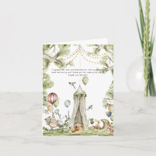 Circus Carnaval   Woodland Forest Foto Bedankt