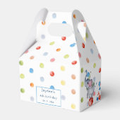 Circus Carnival Bedankdoosjes (Achterkant)