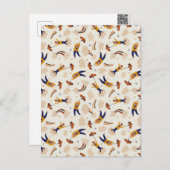 Circus Carnival Clown Party Feestdagenkaart (Voorkant / Achterkant)