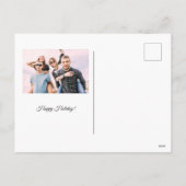 Circus Carnival Clown Party Feestdagenkaart (Achterkant)