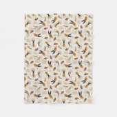 Circus Carnival Clown Party Fleece Deken (Voorkant)