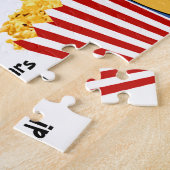 Circus Carnival Custom Birthday Legpuzzel (Zijkant)