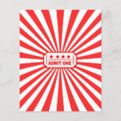 Circus Carnival Wat in uw tas zit (Achterkant)