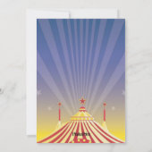 Circus Celebration Kaart (Achterkant)
