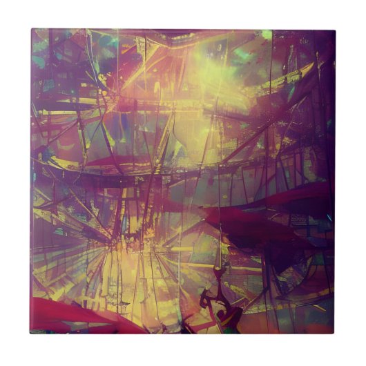 Circus Ceramic Tegel Tegeltje (Voorkant)