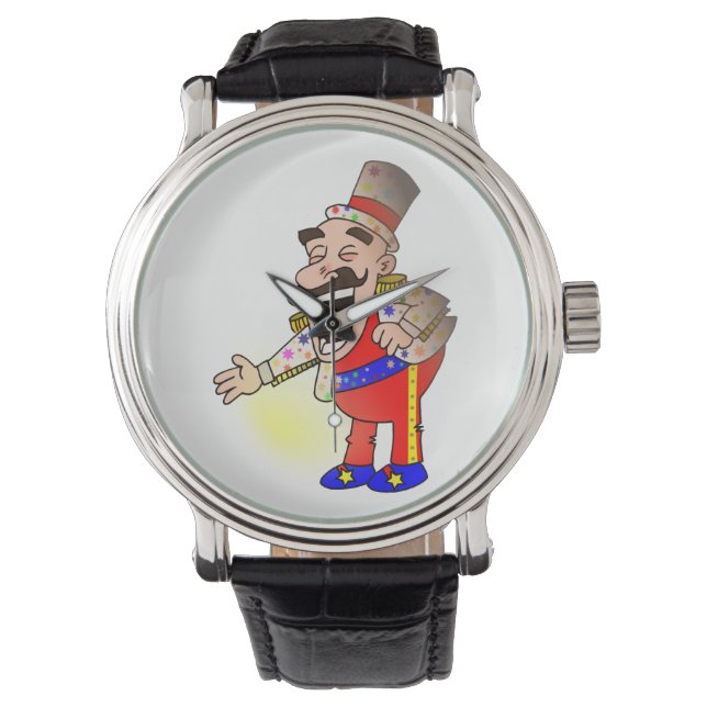 Circus Chef Horloge (Voorkant)