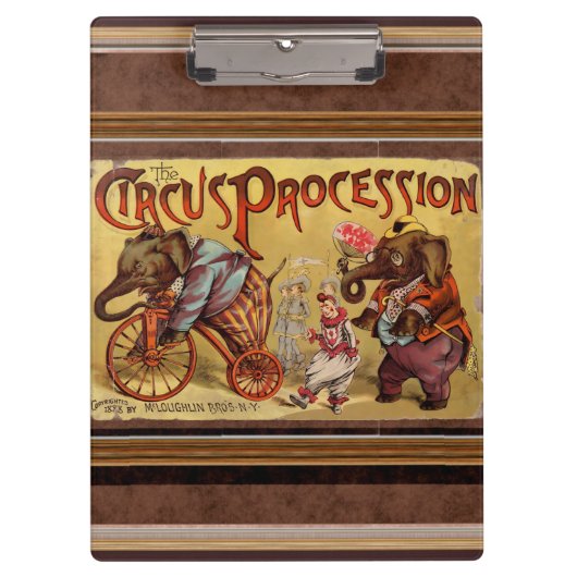 Circus Clipboard Klembord (Voorkant)