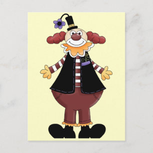 Circus Clown Act Briefkaart