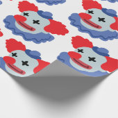 Circus Clown Cadeaupapier (Hoek)