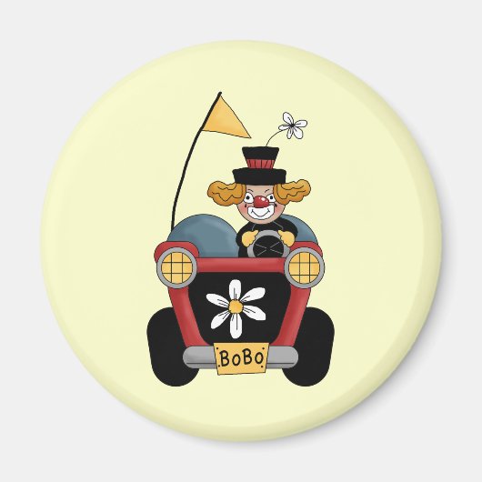 Circus Clown Car Magneet (Voorkant)