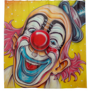 Circus Clown Douchegordijn