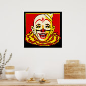  Circus Clown Poster (Keuken)