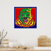  Circus Clown Poster (Keuken)