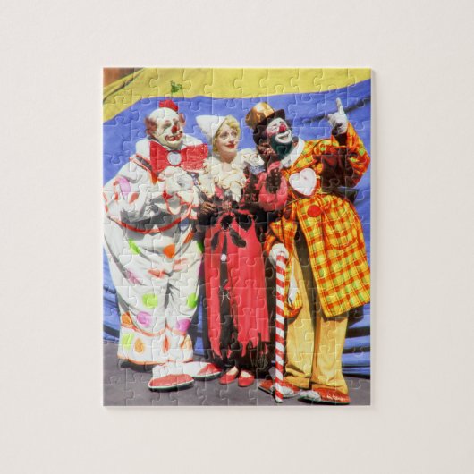  Circus Clown Puzzel (Verticaal)