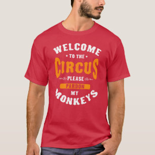 Circus Clown Reizende Circus Circus Show vintage T-shirt