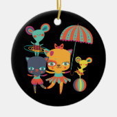 Circus Cuties Keramisch Ornament (Voorkant)
