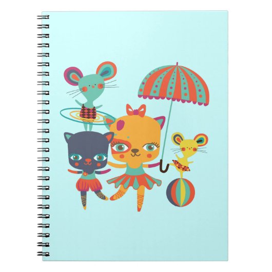 Circus Cuties Notitieboek (Voorkant)