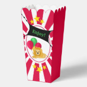 Circus Dieren Fun Kids Verjaardag Favoriet Dozen Bedankdoosjes (Achterkant)