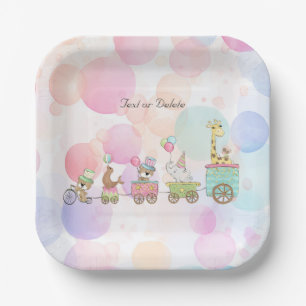 Circus Dieren Papier Bord