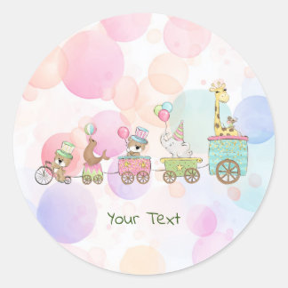 Circus Dieren Sticker