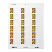 Circus door Georges Seurat Etiket (Full Sheet)