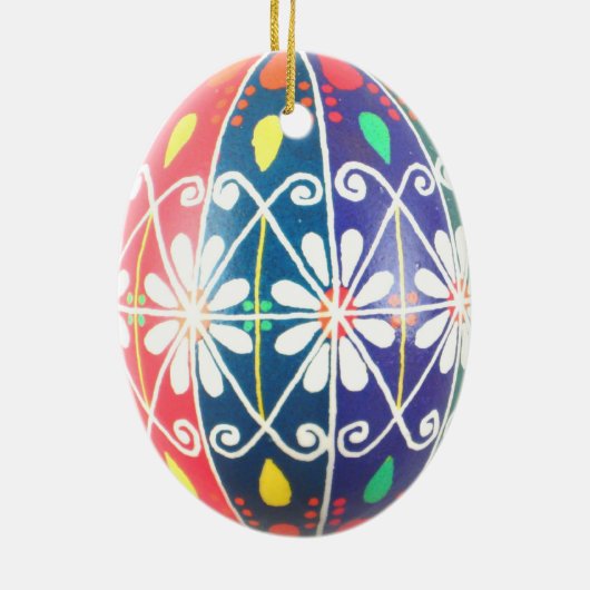 Circus Egg Ornament (Achterkant)