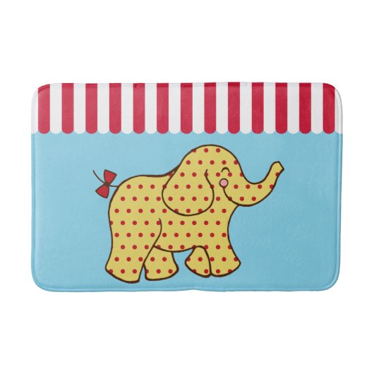 Circus Elephant Bath Mat (Voorkant)