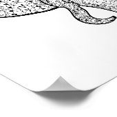 Circus Elephant Doodle 2 Poster (Hoek)