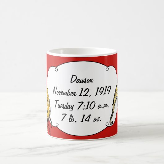 Circus Elephant Gifts Koffiemok (Center)