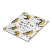 Circus Elephant Gifts Tegeltje (Zijkant)