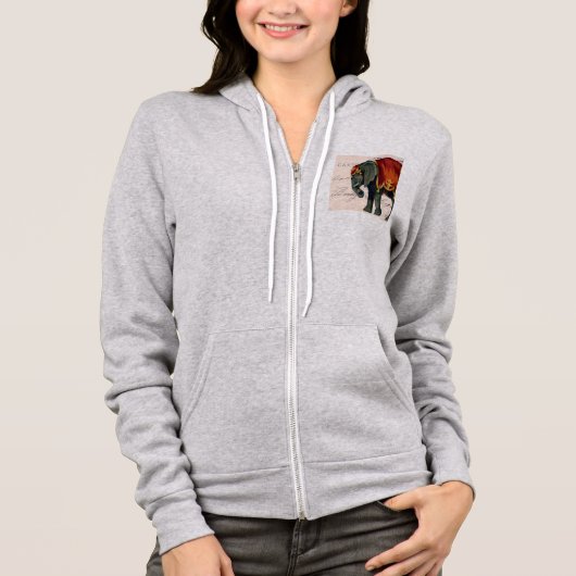 Circus Elephant Hoodie (Voorkant)