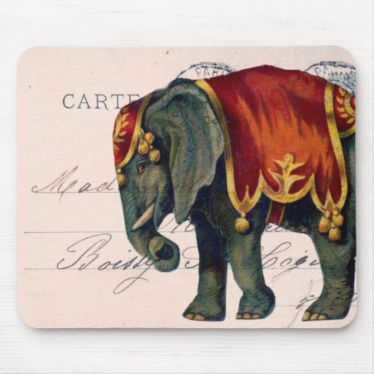  Circus Elephant Muismat (Voorkant)