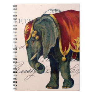  Circus Elephant Notitieboek
