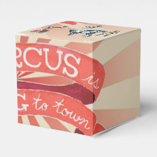  Circus Favor Box Bedankdoosjes