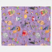 Circus Fleece Deken (Voorkant (Horizontaal))