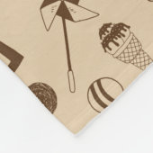 Circus Fleece Deken (Hoek)