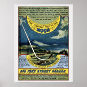  circus Forepaugh en Sells moon trip Poster (Voorkant)