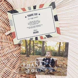 Circus Foto Hartelijk dank Bedankkaart
