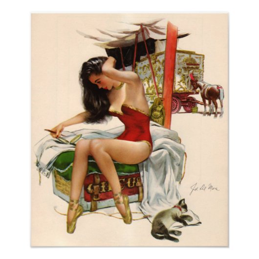 Circus-foto's reizen foto afdruk (Voorkant)